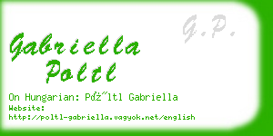 gabriella poltl business card